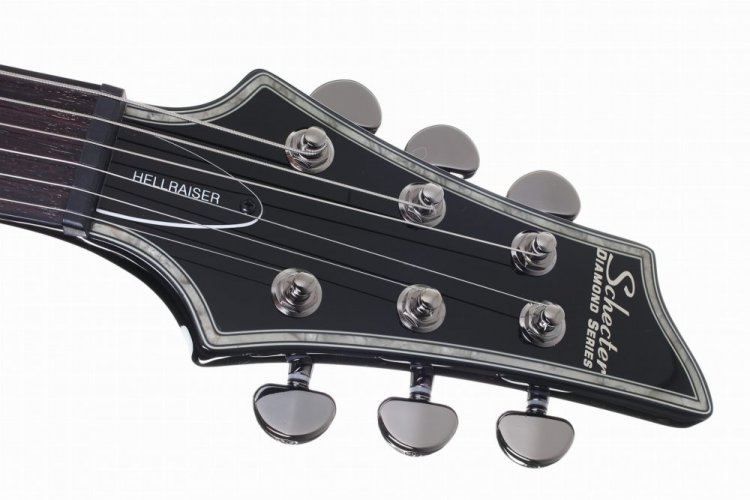Schecter Hellraiser C1 BLK - elektrická gitara