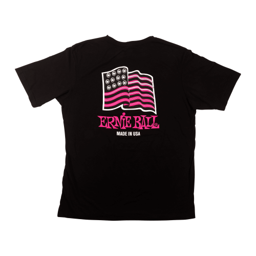 Ernie Ball EB 4882 - T-Shirt  USA Ball End Flag , roz. M
