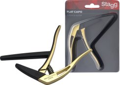 Stagg SCPX-FL GD - kapodaster na klasickú gitaru