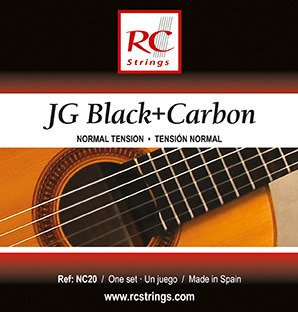 Royal Classics NC20 JG Black + Carbon - Struny do gitary klasycznej