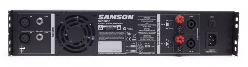 Samson SXD5000 - wzmacniacz mocy