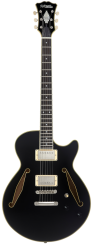 D'Angelico Excel SS Tour Solid Black - elektrická kytara
