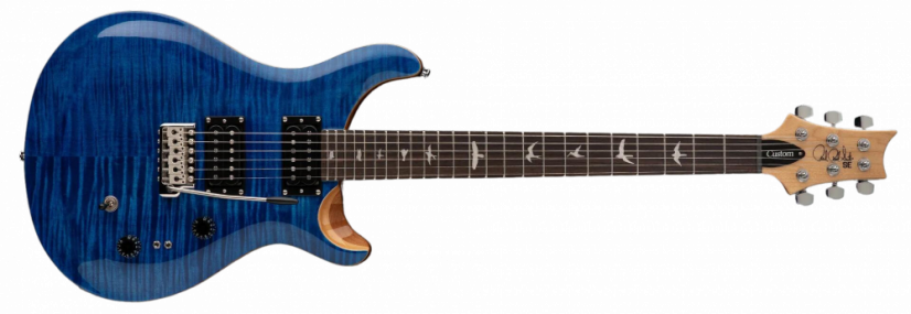 PRS SE CUSTOM 24/08 Faded Blue - Elektrická gitara