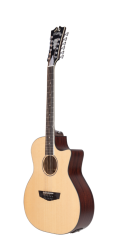 D'angelico Premier Fulton 12 LS Natural - elektrická kytara