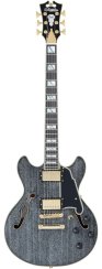 D'Angelico Excel Mini DC Black Dog - elektrická kytara