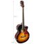 V-TONE EAG SET SB - gitara elektroakustyczna + wzmacniacz gitarowy zestaw SUNBURST