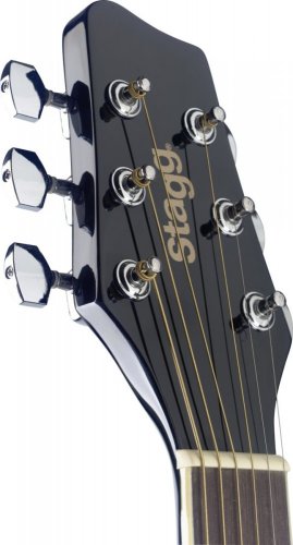 Stagg SA20ACE BLK  - Elektroakustická kytara
