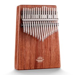 Hluru KC17-ZambianPadauk - Kalimba 17 tónov