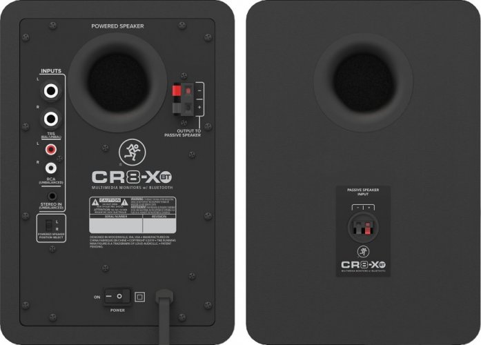 MACKIE CR 8 XBT (pair) - Štúdiové monitory