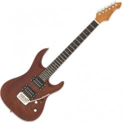 Aria MAC-DLX (STBR) - Gitara elektryczna