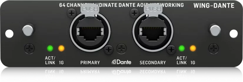 Behringer WING-DANTE - Karta rozszerzeń Dante 64x64 do Wing