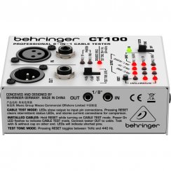 Behringer CT100 - Tester kablowy