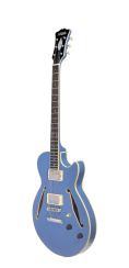 D'Angelico Excel SS Tour Solid Slate Blue - elektrická kytara