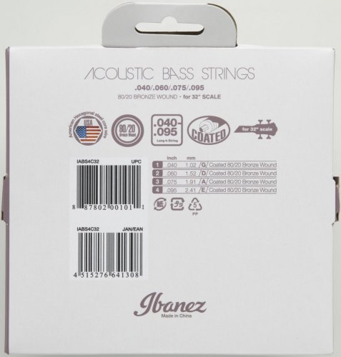 Ibanez IABS4C32 - Struny pro akustickou baskytaru