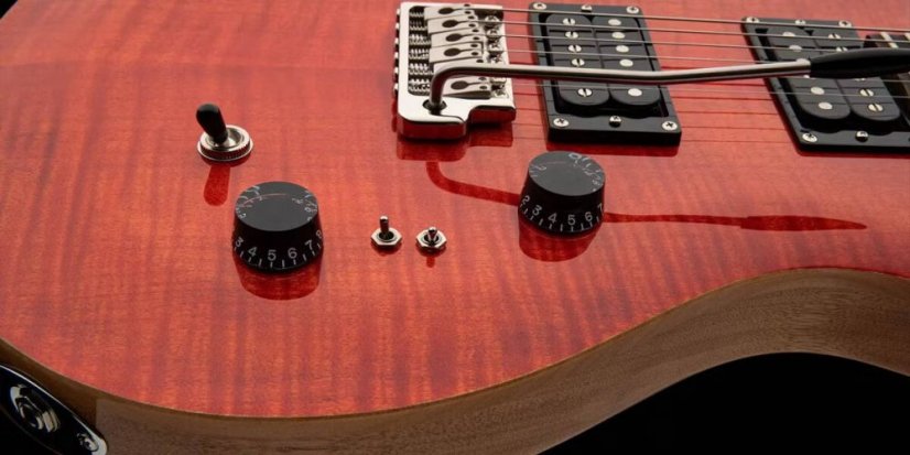 PRS SE Custom 24-08 Blood Orange - Elektrická gitara