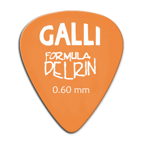 Galli Delrin D-510 - trsátka kytarové 0,60 mm, 12 ks.