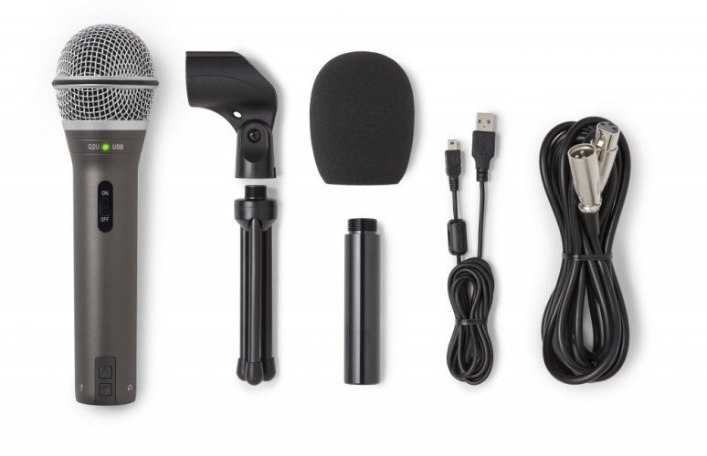 Samson Q2U - Dynamický mikrofon s výstupem XLR a USB