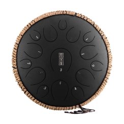 Hluru TY15-14-InkBlack - Tongue Drum jazýčkový buben 14" 15 tónů