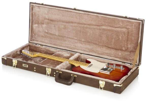 Gator GW-Elec-Vin - Dřevěný kufr na elektrickou kytaru
