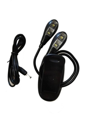 Kera Audio L2-4LED - Lampa pro notový stojan