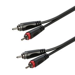 Kabel audio 2 x Wtyk RCA / 2 x Wtyk RCA 3m Roxtone SACC130L3