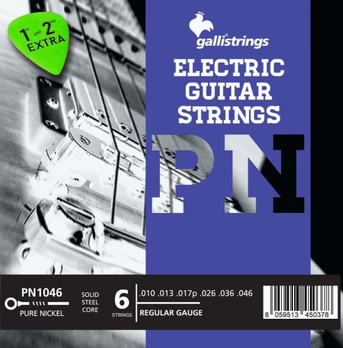Galli PN 10-46 Pure Nickel - struny na elektrickou kytaru