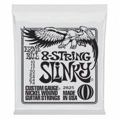 Ernie Ball 2625 Slinky 8-string 10-74 - Struny do 8-strunowej gitary elektrycznej