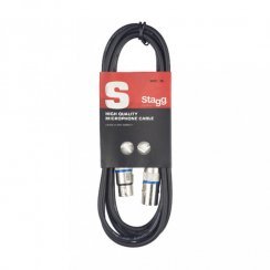 Stagg SMC1 BL - mikrofónný kábel 1m
