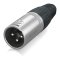 Behringer X3M-SR XLR 3-pin mužský, stříbrný