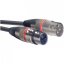 Stagg SMC3 XX RD – kabel mikrofonowy 3m z oznaczeniem końcówek