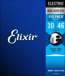 Elixir 12050 Polyweb 10-46 - Struny pro elektrickou kytaru