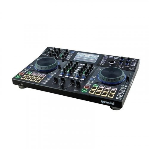 GEMINI SDJ-4000 - 4kanálový DJ mixážní pult se dvěma jogy