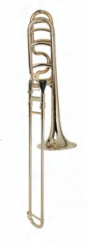 Cool Wind CTB-200G - tenor trombón s ABS kvartilom, zlatý