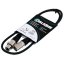 CABLE4ME XLR/XLR mikrofonní signálový kabel 1m