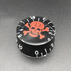Kera Audio GLP0110 - Gałka do gitary Czarny/Czerwony