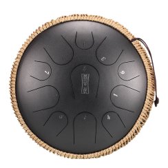 Hluru TB11-14-InkBlack - 11 tónový 14" prémiový tongue drum