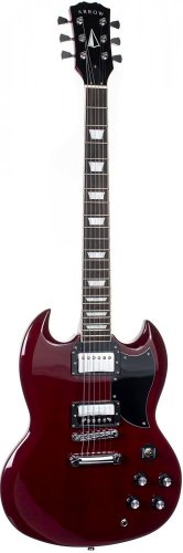 Arrow SG22 Cherry Rosewood/Black - gitara elektryczna