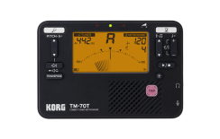 Korg TM70C BK - Tuner i metronom
