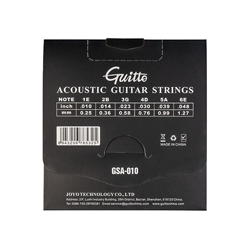 Guitto GSA-010 - struny pro akustickou kytaru