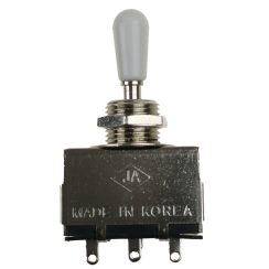 Kera Audio 3P/LP/Bílý - 3polohový přepínač
