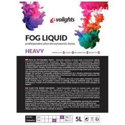 EVOLIGHTS HEAVY 5L - hustá kvapalina do výrobníka hmly