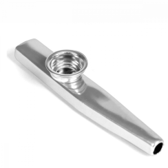 Kera Audio K-1S - kovové kazoo (stříbrné)