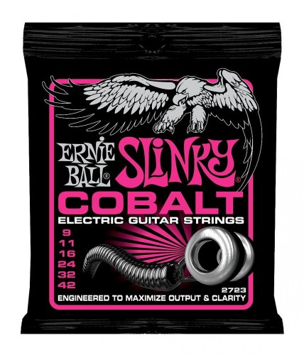 Ernie Ball 2723 Cobalt Slinky 09-42 - Struny pre elektrickú gitaru