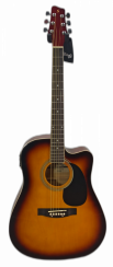Stagg SA20 DCE SNB - Elektroakustická gitara