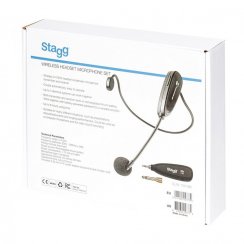 Stagg SUW 12H-BK - nagłowny system bezprzewodowy