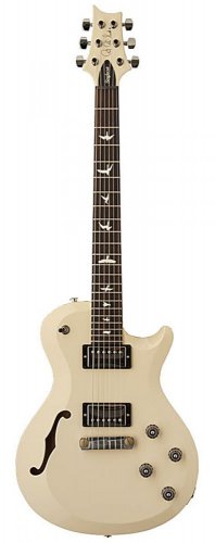 PRS S2 Singlecut Semi-Hollow Antique White - Elektrická kytara USA