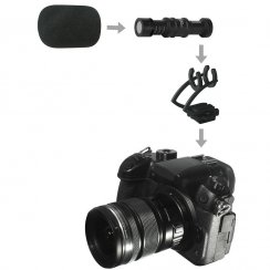 Comica CVM-VM10II -  mikrofon do kamery, aparatu, smartfona
