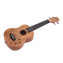 Laila UFG-2111-A FLOWERS - sopránové ukulele