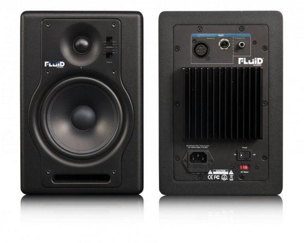 Fluid Audio F5 BK - Aktywne monitory studyjne (para)