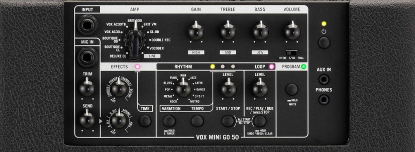 VOX MINI GO 50 - Kytarové modelingové kombo 50W